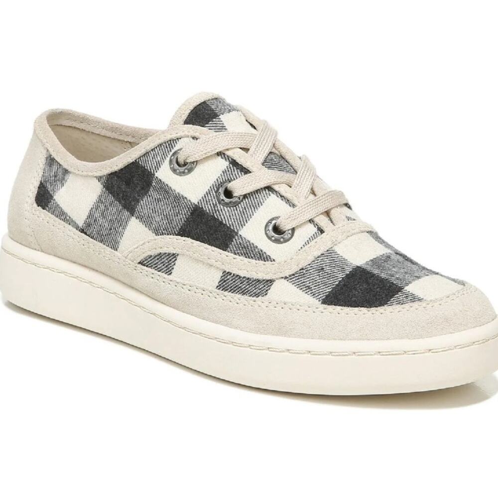 Zodiac Cheezburger Buffalo Plaid Sneakers